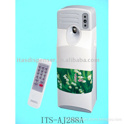 Remote control auto aerosol dispenser